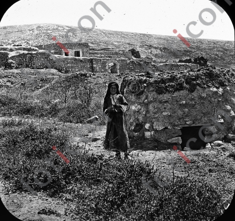 Hirten in Palästina | Shepherds in Palestine (foticon-simon-heiligesland-54-063-sw.jpg)